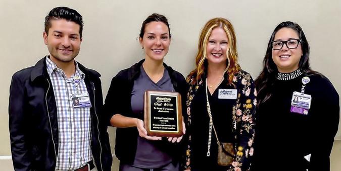 The Husband & Wife Law Team proudly partners with the Christus St. Vincent Foundation to honor exceptional Santa Fe healthcare professionals through the Wonderful Outstanding Worker (WOW) program.